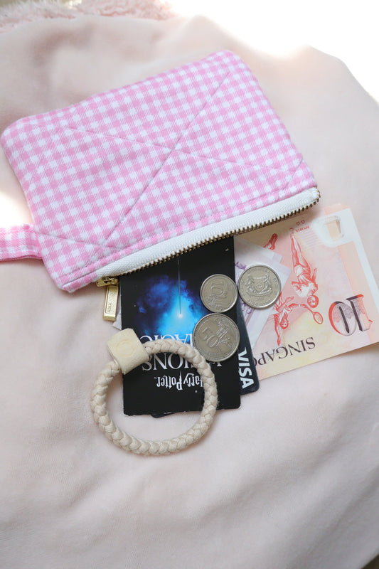 Plaidfully Pink Pocket Cutie Wallet