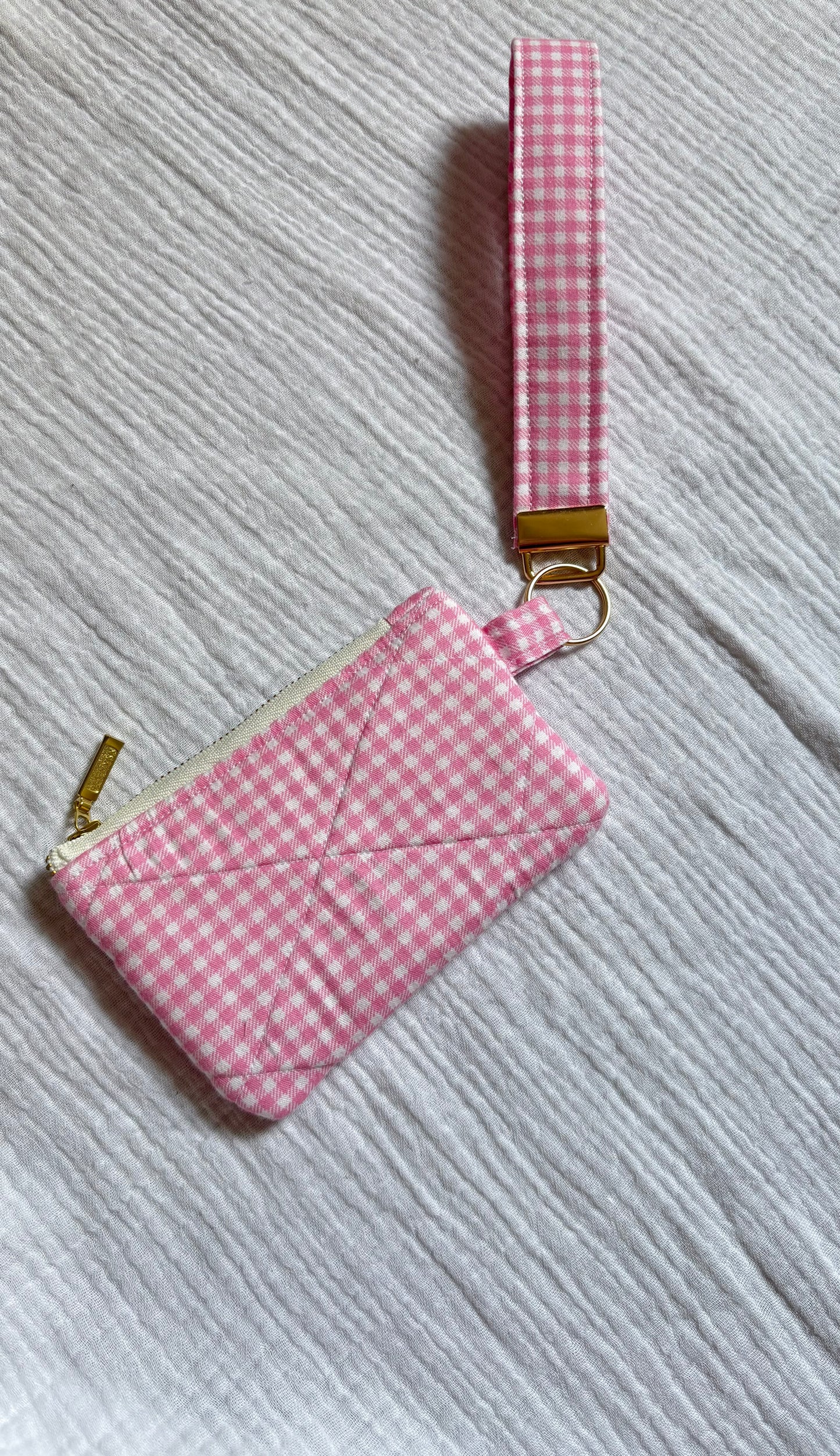 Plaidfully Pink Pocket Cutie Wallet