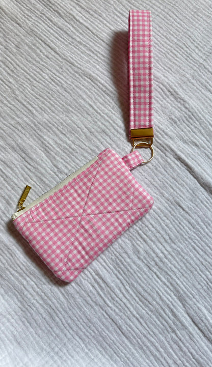 Plaidfully Pink Pocket Cutie Wallet